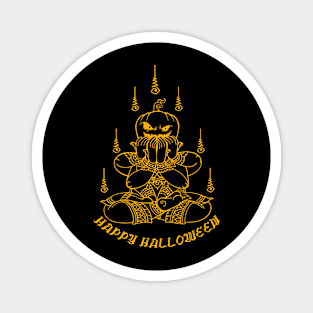 Thai-Inspired Halloween Delight Tee Magnet